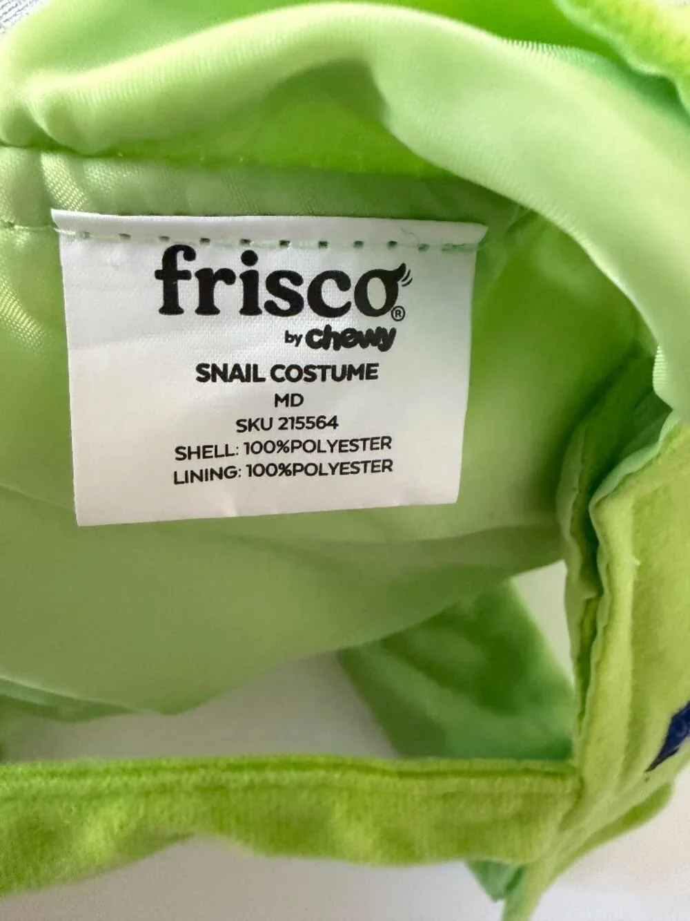 Frisco Snail Dog & Cat Halloween Costume Medium